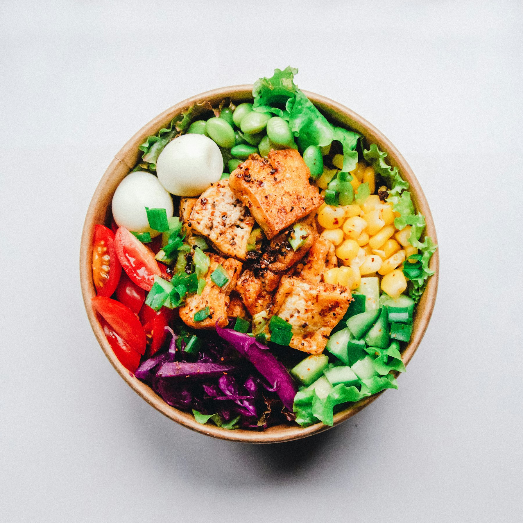 Salmon poke bowl